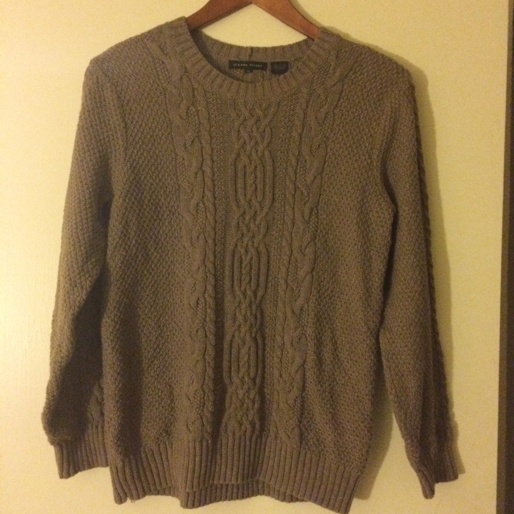 Tan sweater